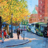 Print - Autumn Sunlight Donegal Square West Belfast